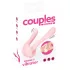 Couples Choice - parvibrator med 2 motorer (rosa)