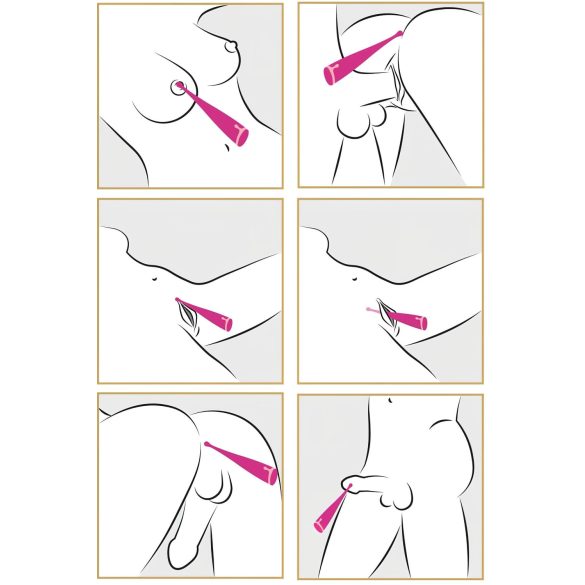 Couples Choice - oppladbar klitorisvibrator (rosa)