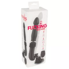  You2Toys - RC Elskovsmaskin - gjenoppladbar skyvevibrator (svart)