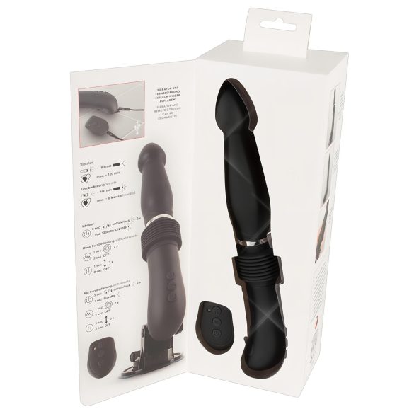 You2Toys - RC Elskovsmaskin - gjenoppladbar skyvevibrator (svart)