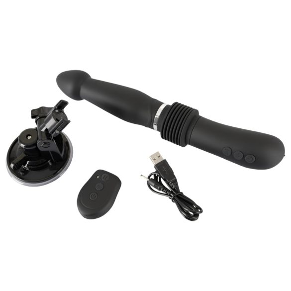 You2Toys - RC Elskovsmaskin - gjenoppladbar skyvevibrator (svart)