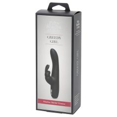 Greedy Girl - Oppladbar vibrator (sort) Greedy Girl - Oppladbar vibrator (sort)