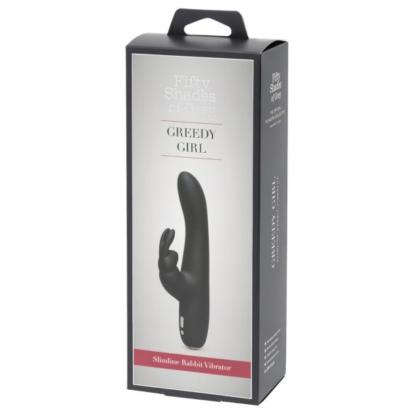 Greedy Girl - Oppladbar vibrator (sort)