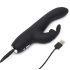 Greedy Girl - Oppladbar vibrator (sort)