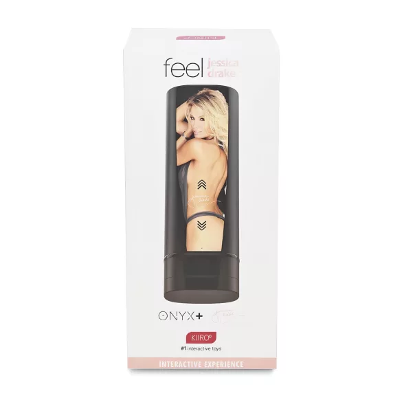 Kiiroo Onyx+ Jessica Drake - interaktiv masturbator (svart)