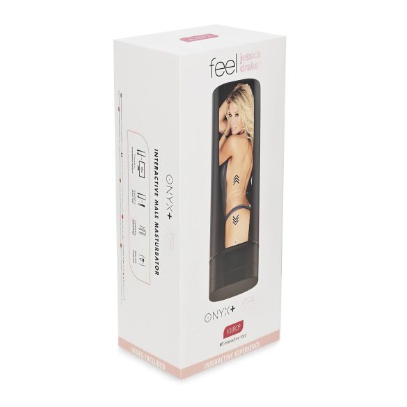 Kiiroo Onyx+ Jessica Drake - interaktiv masturbator (svart)