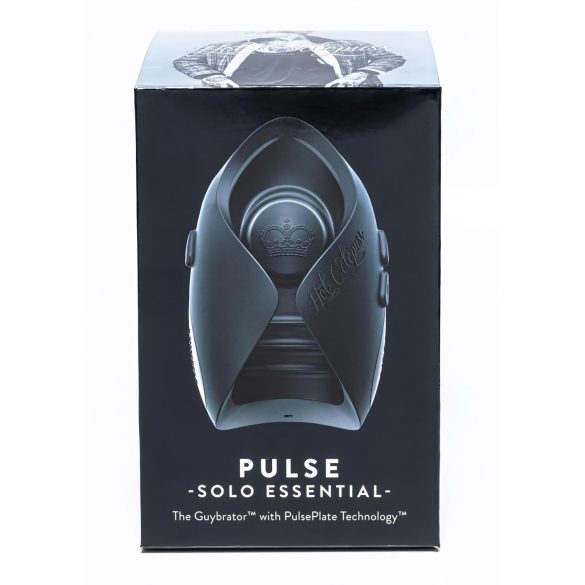 Hot Octopuss Pulse Solo Essential - oppladbar masturbator (svart)