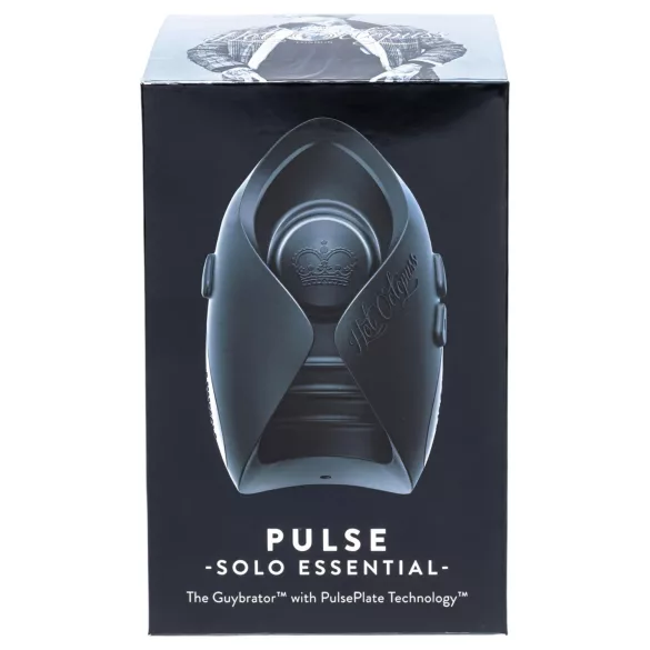 Hot Octopuss Pulse Solo Essential - oppladbar masturbator (svart)
