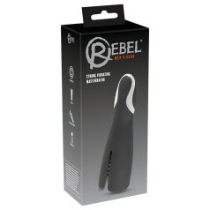 Rebel Strong - oppladbar penisvibrator (svart)