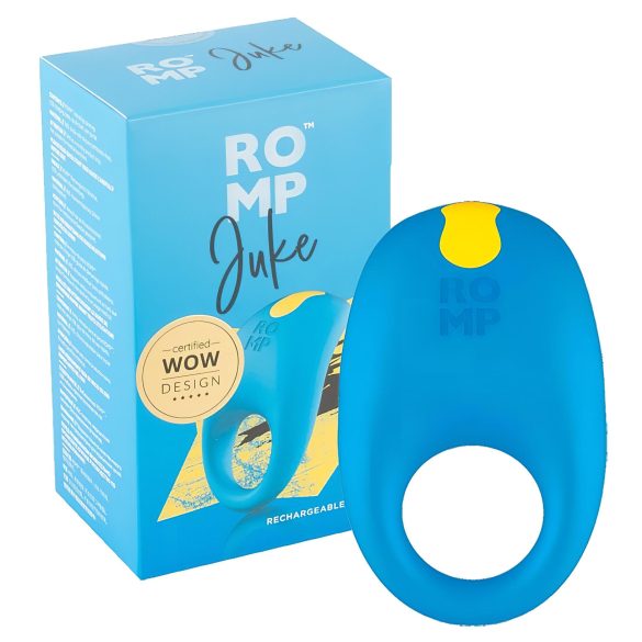 ROMP Juke - vanntett vibrasjonsring for menn (blå)