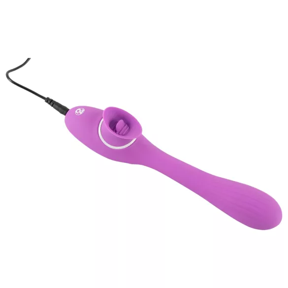 You2Toys 2-i-1 Oppladbar Vibrator - Lilla