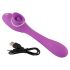 You2Toys 2-i-1 Oppladbar Vibrator - Lilla