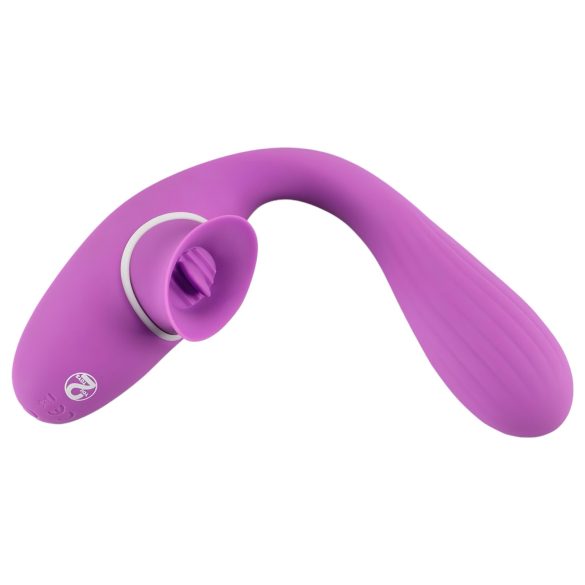 You2Toys 2-i-1 Oppladbar Vibrator - Lilla