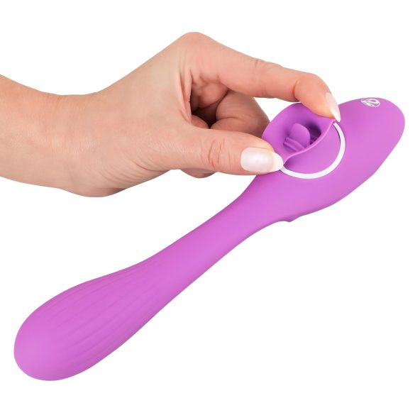 You2Toys 2-i-1 Oppladbar Vibrator - Lilla