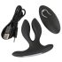 XOUXOU - dobbel analvibrator, oppladbar (svart)