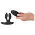 XOUXOU - dobbel analvibrator, oppladbar (svart)