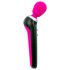 PalmPower Extreme Wand – kraftfull massasjestav (rosa-svart)