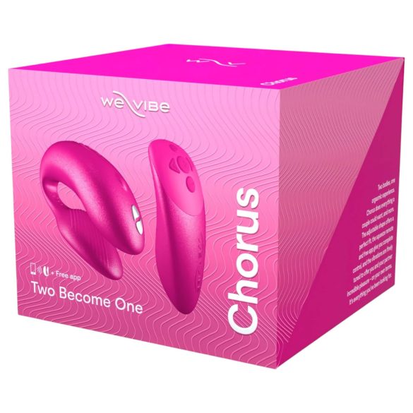 We-Vibe Chorus - Oppladbar, Smart Parvibrator (Rosa)