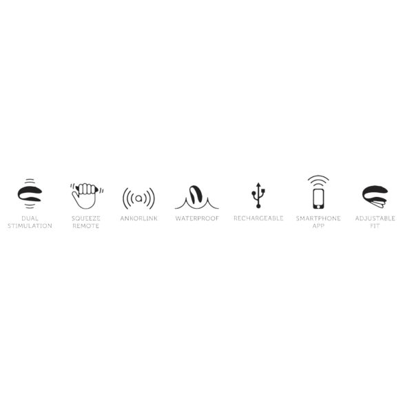 We-Vibe Chorus - Oppladbar, Smart Parvibrator (Rosa)