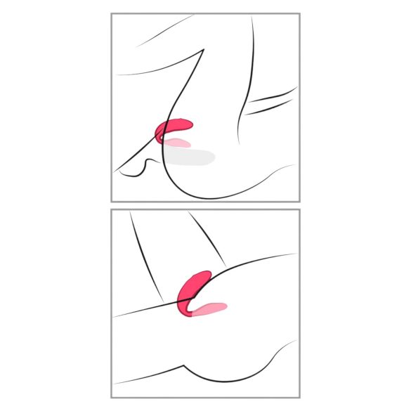 We-Vibe Chorus - Oppladbar, Smart Parvibrator (Rosa)