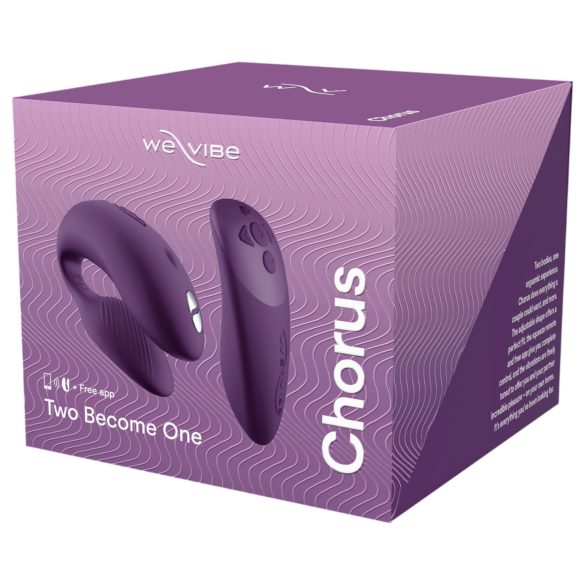 We-Vibe Chorus - oppladbar smart parvibrator (lilla)