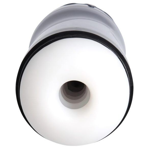 Rebel - 2i1 sugende, vibrerende masturbator (svart)