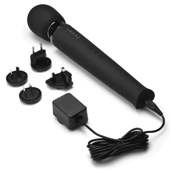 Le Wand Petite - eksklusiv, oppladbar massasjevibrator (svart)