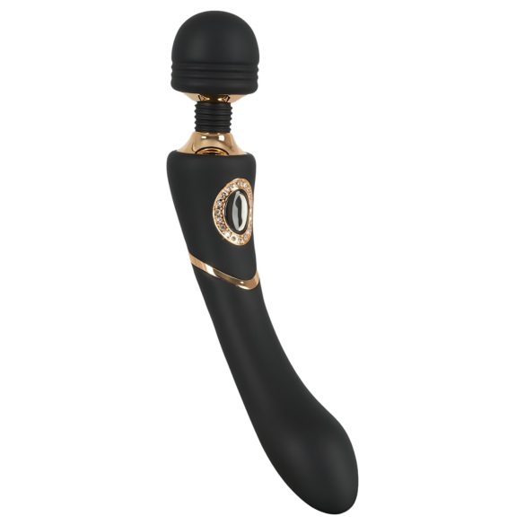 Cleopatra Stav - oppladbar, vanntett massasjevibrator (svart)