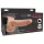 Pipedream - Fetish Strap-On 6 - påsettbar, hul vibrator (naturfarget)