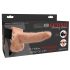 Fetish Strap-On 6 - hul, festet vibrator (naturlig)