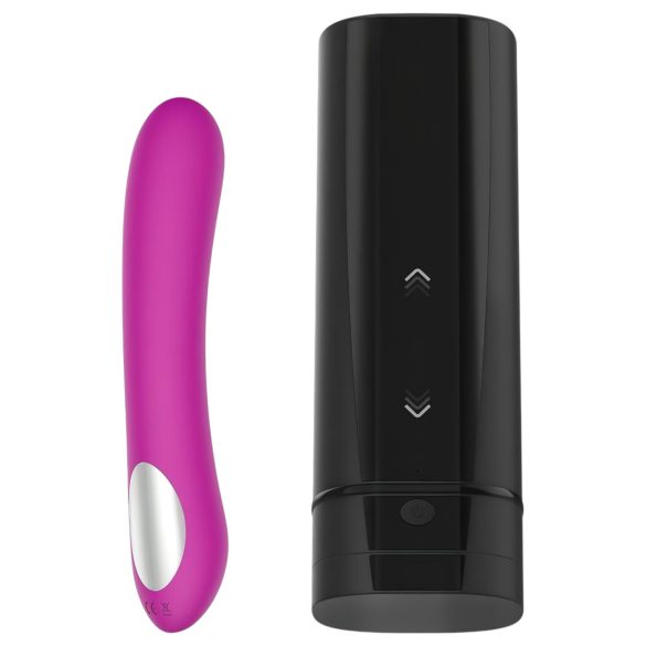 Kiiroo Onyx+ & Pearl 2 - par-sett med masturbator og vibrator