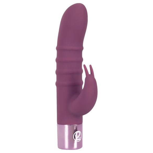 Rabbit Vibe - oppladbar G-punktvibrator med klitorisstimulator (lilla)