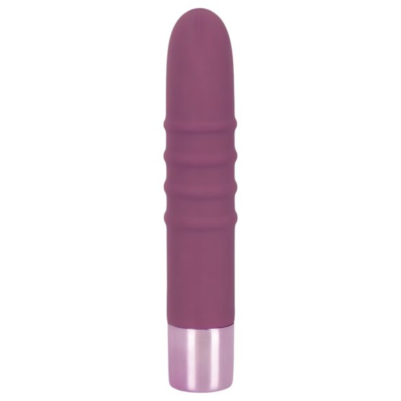 Rabbit Vibe - oppladbar G-punktvibrator med klitorisstimulator (lilla)