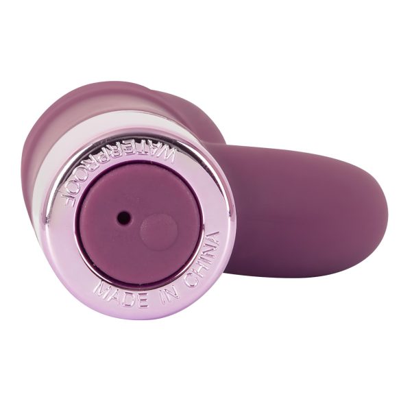 Rabbit Vibe - oppladbar G-punktvibrator med klitorisstimulator (lilla)