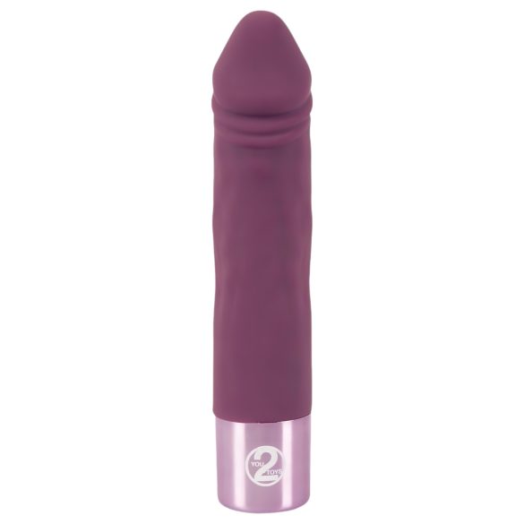 You2Toys Elegant Realistisk - oppladbar, vanntett vibrator (lilla)