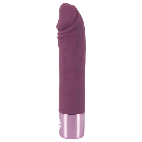 You2Toys Elegant Realistisk - oppladbar, vanntett vibrator (lilla)