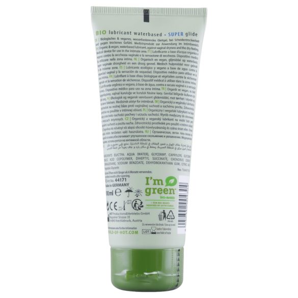 HOT Bio Super - vegansk vannbasert glidemiddel (100ml)