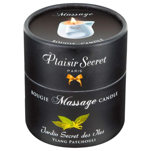 Plaisirs Secrets Ylang Patchouli - Massasje Lys (80 ml)