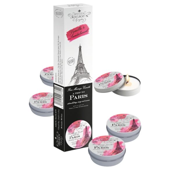 Petits Joujoux Paris - massasje-lys - vanilje-sandeltre (5x43ml)