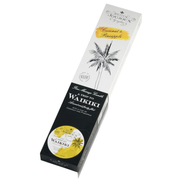 Petits Joujoux Waikiki massasjelys - kokosnøtt-ananas (5x43ml)