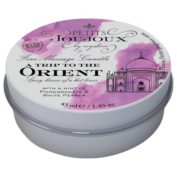 Petits Joujoux Orient - massasje-lys 43ml - granateple-hvit pepper