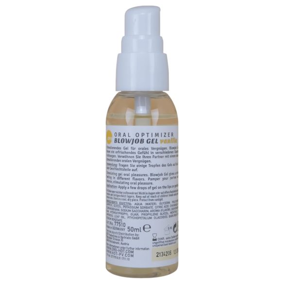 Blow Gel - oral glidemiddel med vanilje (50 ml)