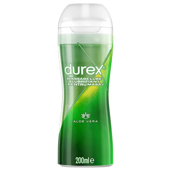 Durex Play 2-i-1 Massasjeolje - Aloe Vera (200ml)