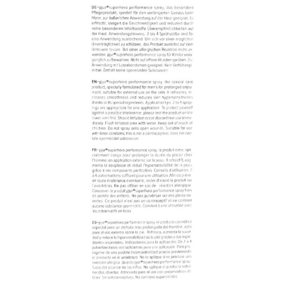 Pjur Superhelten orgasme-stopper (20ml)