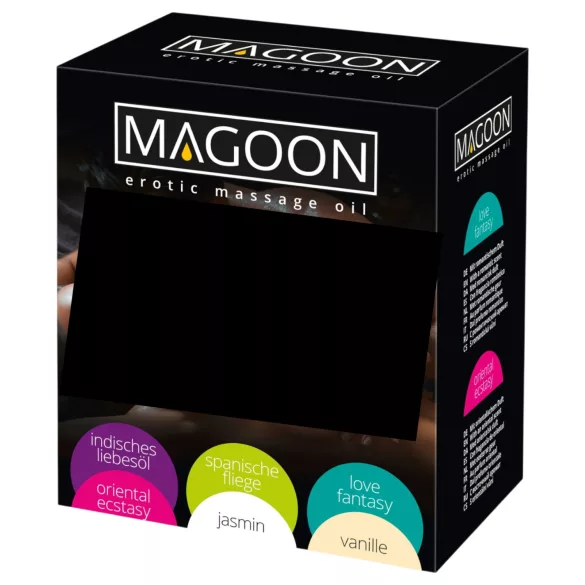 Magoon massasjesett med oljer (6 stk * 100 ml)