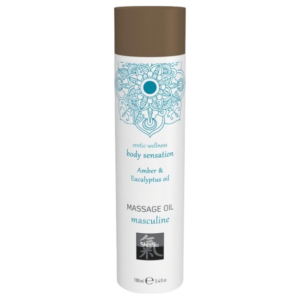 Shiatsu Masculine - Massasjeolje - Rav & Eukalyptus (100ml)