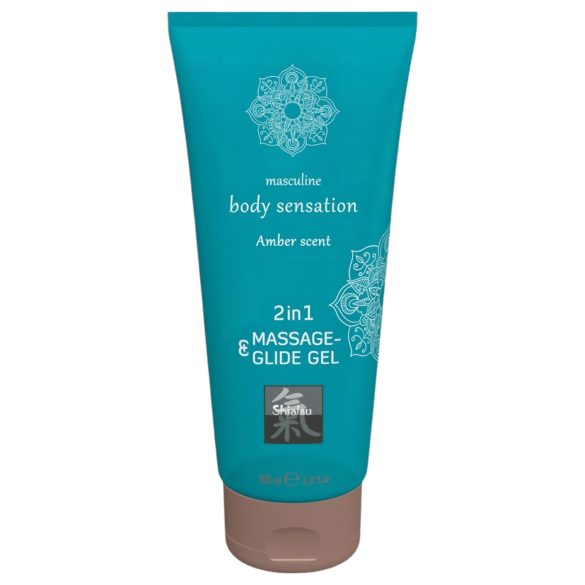Shiatsu 2i1 Rav Amber Duft - Massasjesmøring - amber (200 ml)