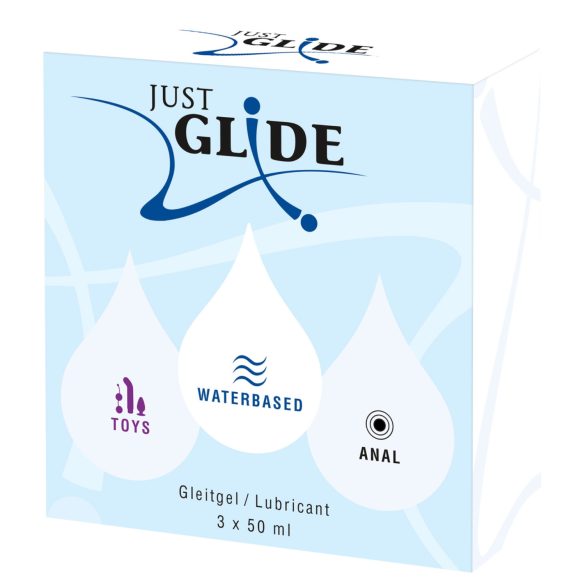 Just Glide glidemiddelsett (3x50ml)