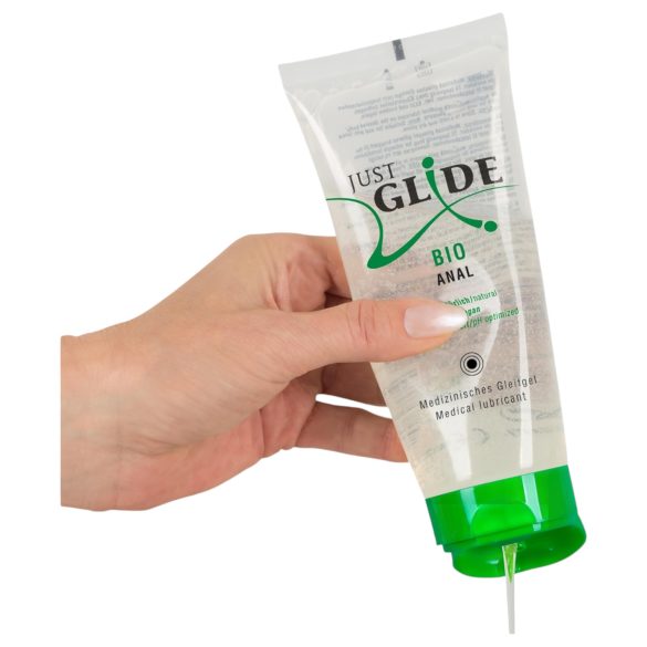 Just Glide Bio ANAL - vannbasert vegansk glidemiddel (200ml)