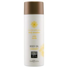 Shiatsu Luksus - spiselig massasjeolje - vanilje (75 ml) Shiatsu Luksus - spiselig massasjeolje - vanilje (75 ml)
